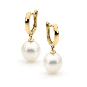 The Positano Huggies 9-9.5mm Pearl