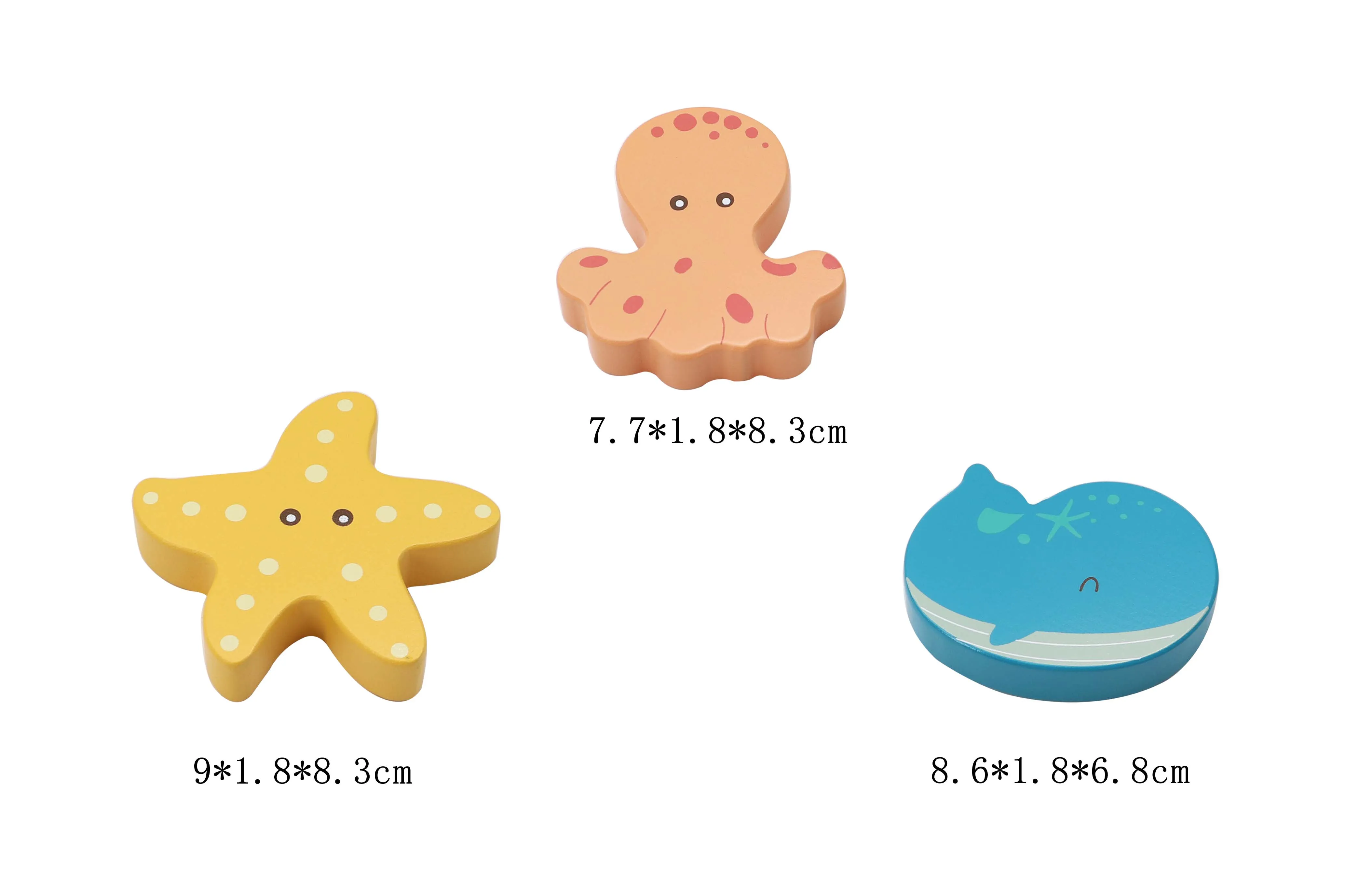 ToysLink - Wooden Sea Animal Maracas