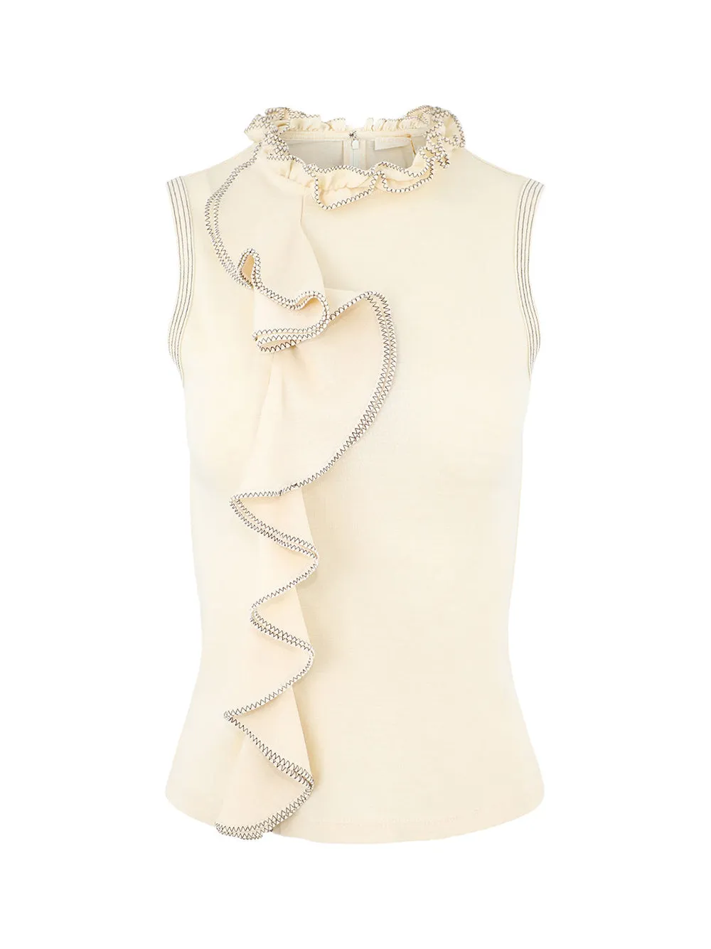 Ulla Johnson Brea Top in Pearl