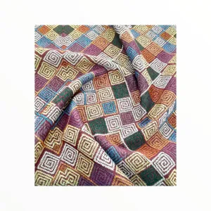 Upholstery Barcelona Tapestry Fabric Triangles 140 cm