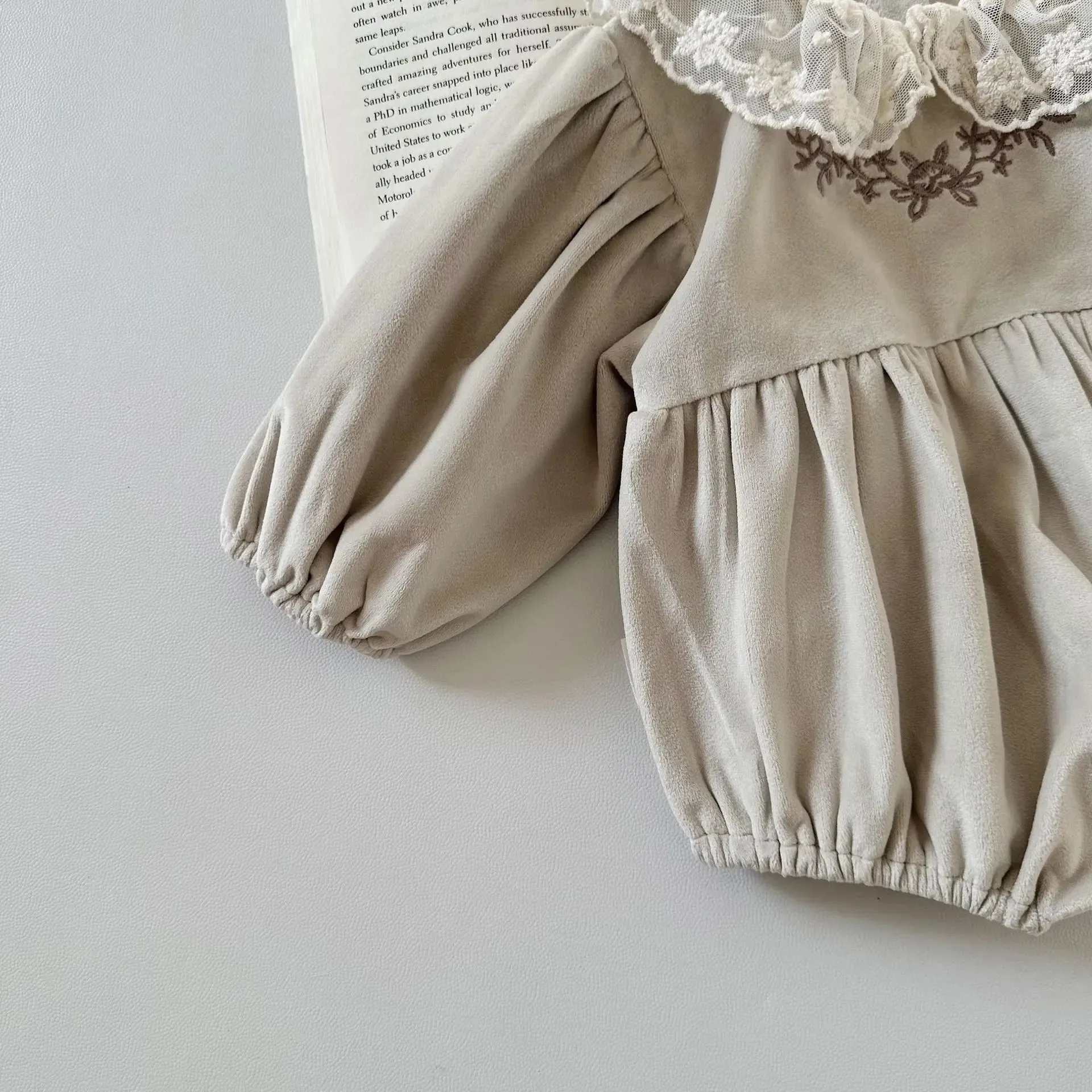 Velvet Lace Romper