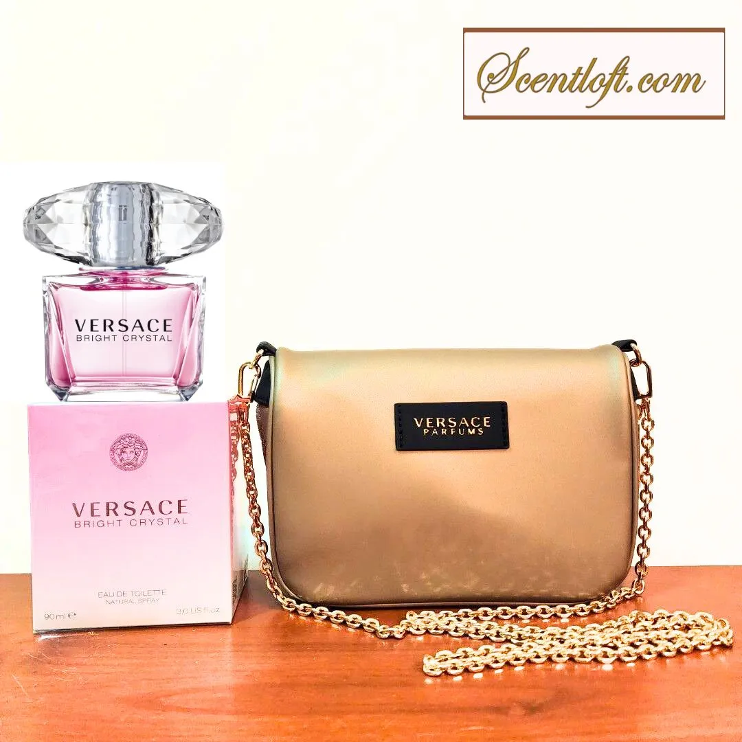 VERSACE Bright Crystal EDT 90ml   optional add-on*