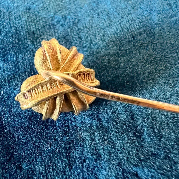 Vintage Bound Heart Stickpin