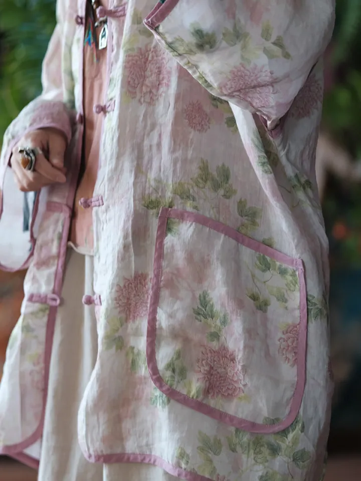 Vintage Floral Wind Jacket