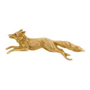 Vintage Fox Pin