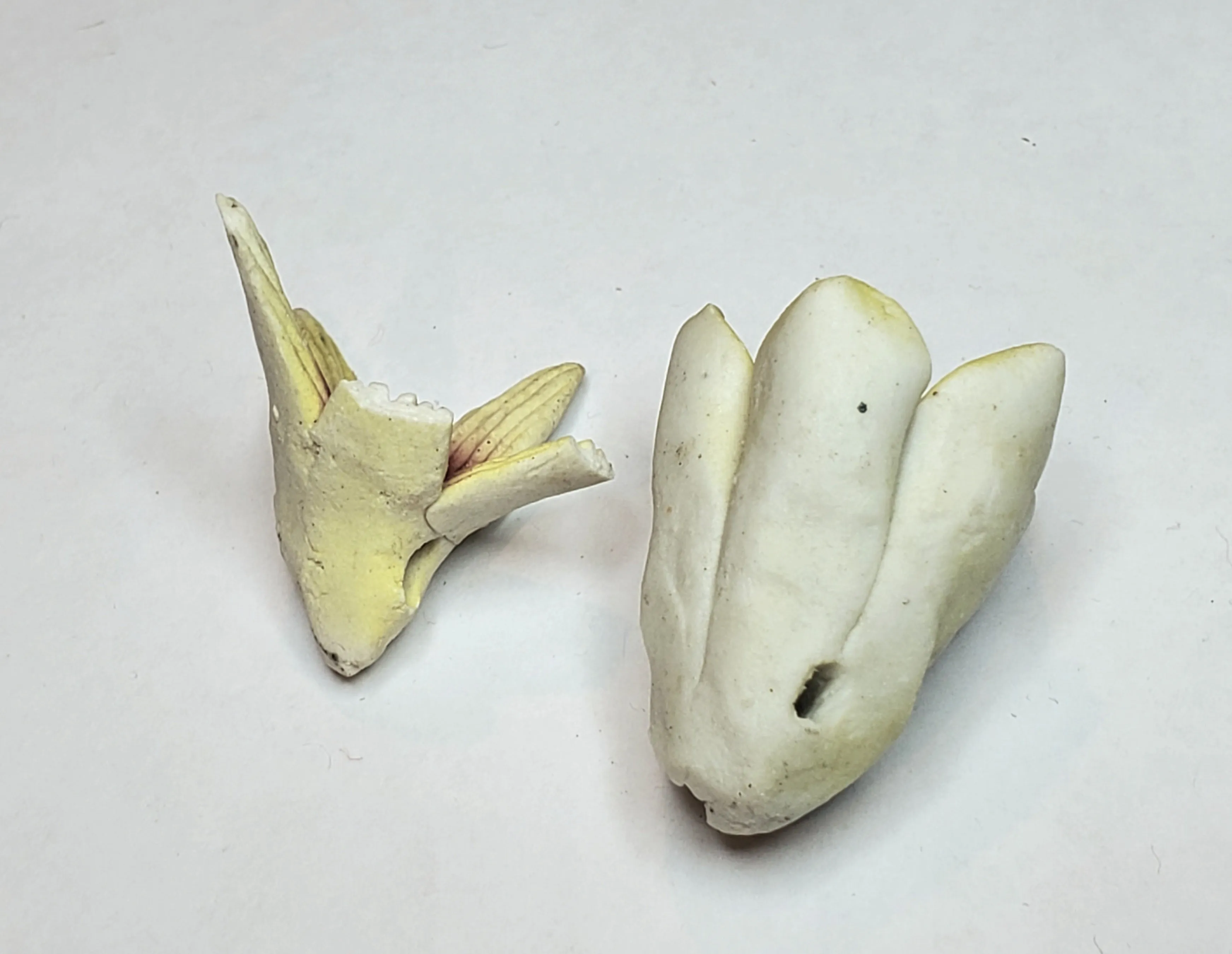 Vintage Handmade Ceramic Flowers - AS IS