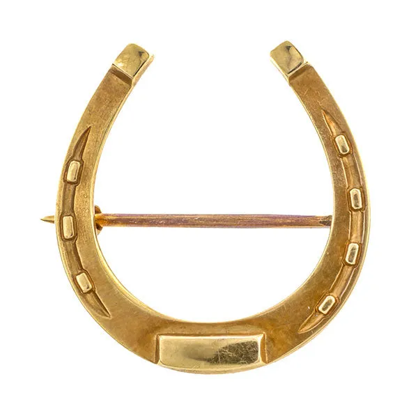 Vintage Horse Shoe Pin