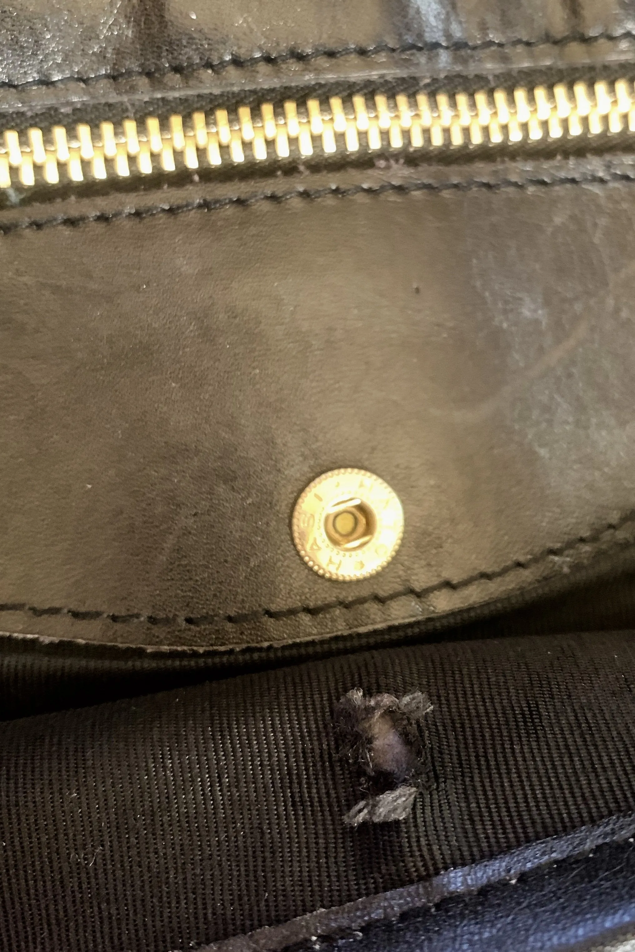 Vintage Minimalist Leather Clutch