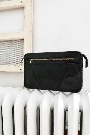 Vintage Minimalist Leather Clutch