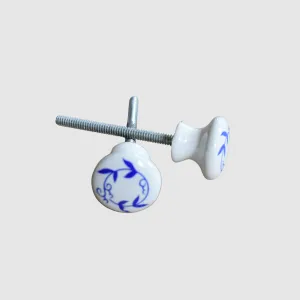 Vintage Porcelain Drawer Knob
