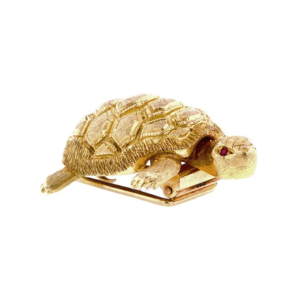 Vintage Turtle Pin