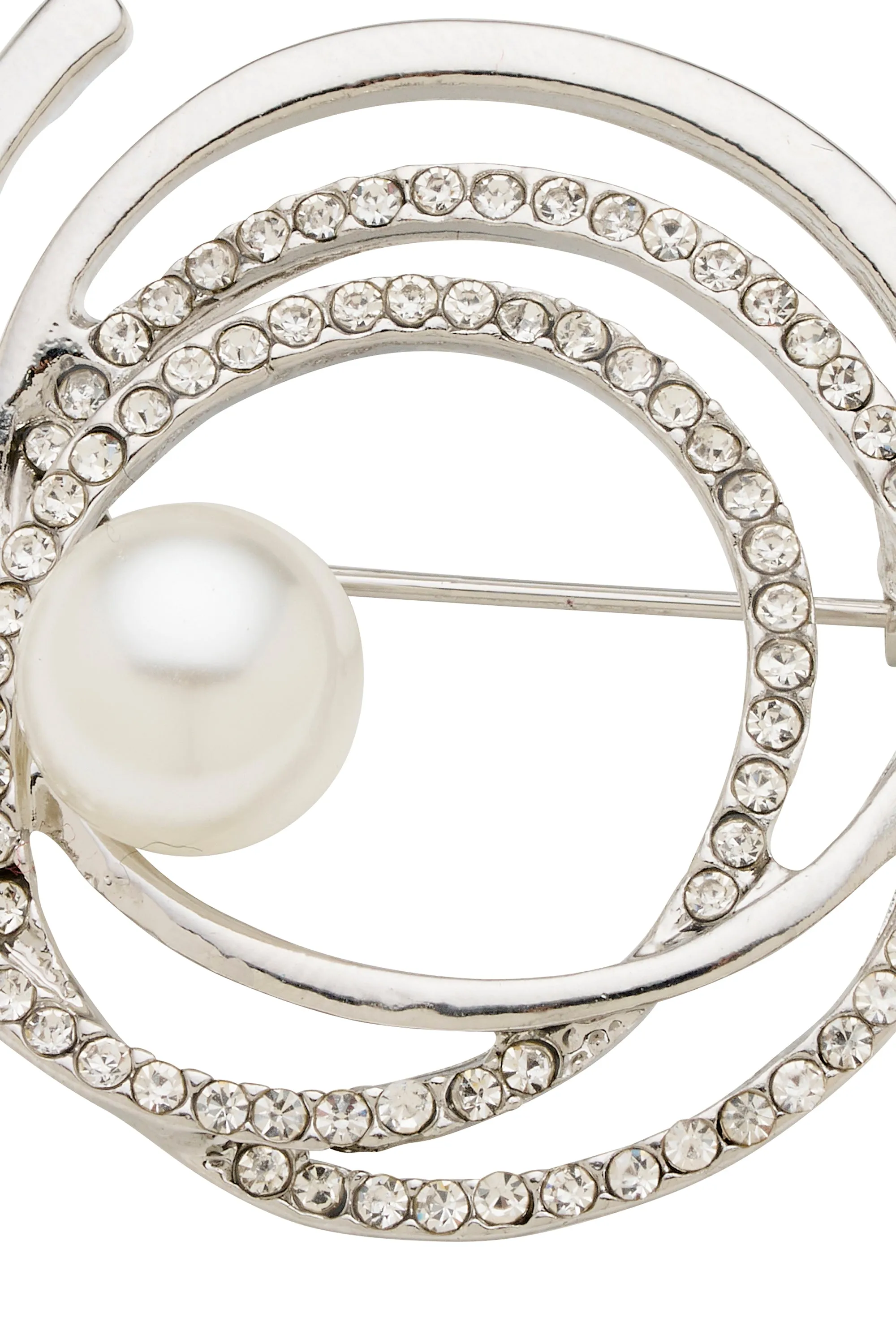 WHIRLPOOL PEARL BROOCH
