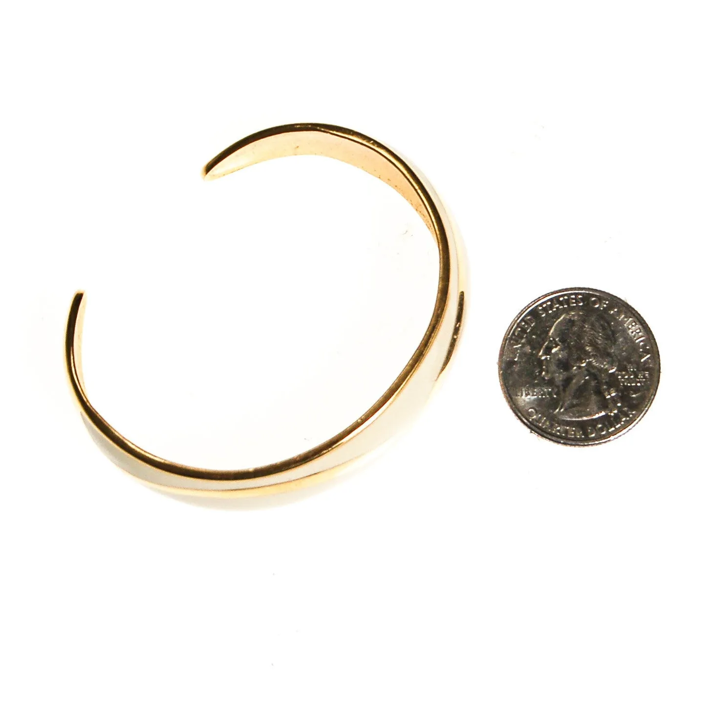 White and Gold Cuff Bracelet