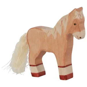Wooden Toys Foal Light Brown