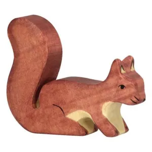 Wooden Toys Squirrel, Brown, Standing