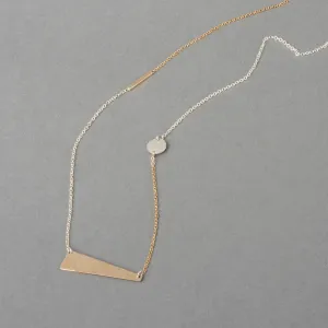 ZILKER TWO-TONE NECKLACE